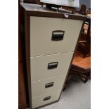 A modern four drawer filing cabinet