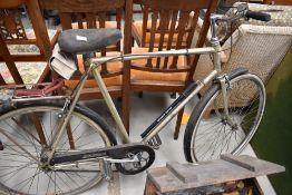 A vintage Sovereign bicycle