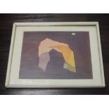 A print, after Mary Beresford Williams. No 153 screen printing, dated 1979, 43 x 56cm, plus frame