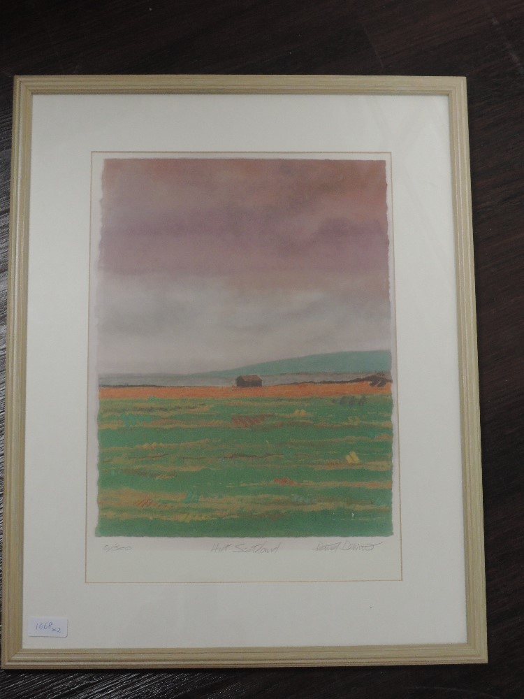 An oil painting, Don Barton, Colthouse Hawkshead, signed 18 x 23cm, plus frame and glazed, and a Ltd
