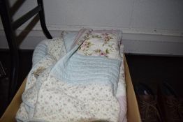 A bedding throw