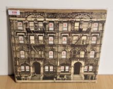 A Led Zep Physical Graffiti with signature from Robert Plant - later press with some sleeve wear