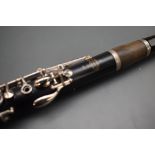 A Buffet Crampon Paris clarinet, impressed serial number 814420, no case