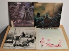 A lot of four original early 1970's UK Steely Dan albums in vg+ / vg+