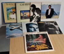 An eight album lot - some nice titles on offer here , good online / dealer stock