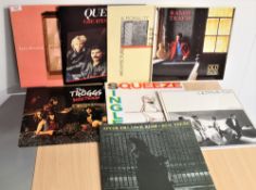 An eight album lot - some nice titles on offer here , good online / dealer stock