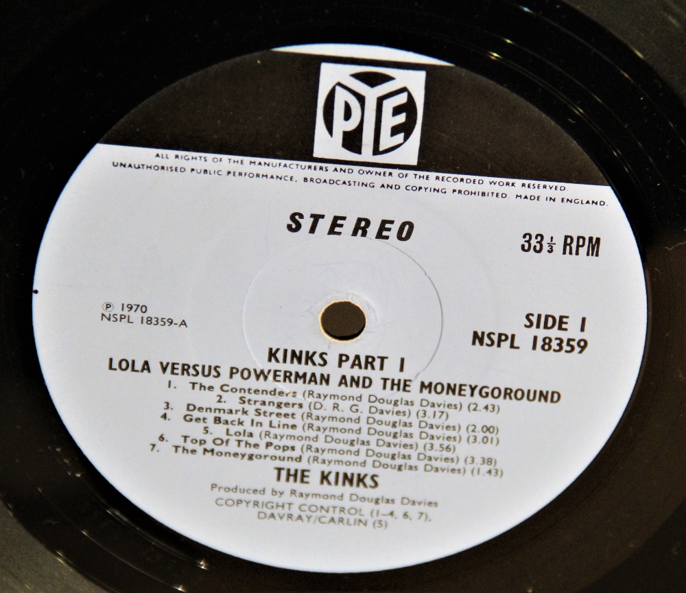 An original press in VG / VG+ of The Kinks ' Powerman ' album , becoming a rarity due to the fact it - Image 5 of 5