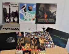 A 10 record lot of late UK 80's / early 90's 12' singles - hip hop / rap