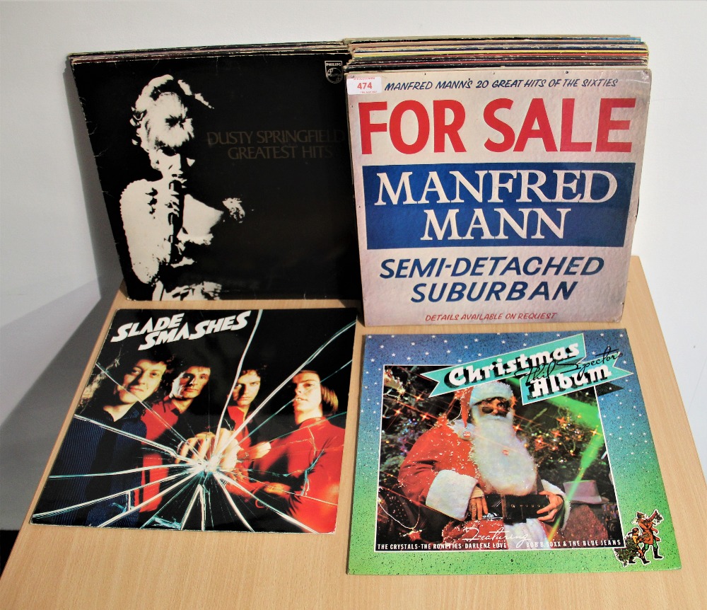 A thirty album lot with various genres from the 1960's and the 1970's , greatest hits collections