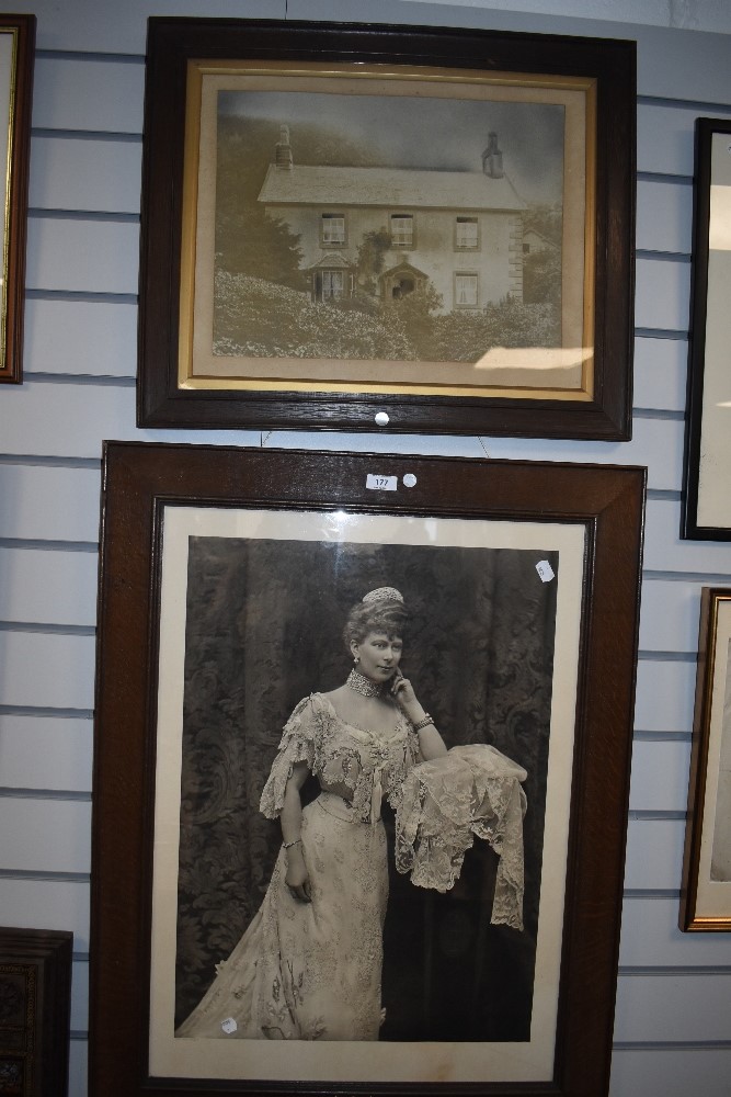 A photograph of HRH Princess Mary that hung in Mardale Green School. Mary, Princess Royal and Cou