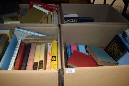 Four boxes of mixed interest books including gardening interest and much more.