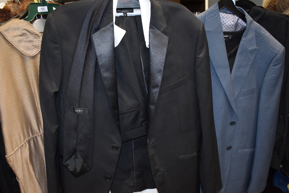 A selection of gents clothing including good quality shirts, jackets and trousers, various sizes, - Image 2 of 4
