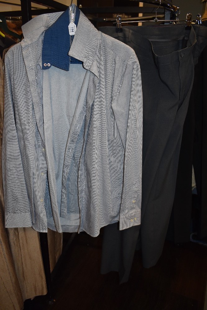 A selection of gents clothing including good quality shirts, jackets and trousers, various sizes, - Image 4 of 4