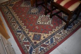 A modern rug, possibly Belgian , approx. 225 x 160cm