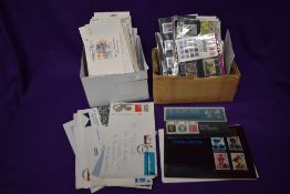 A collection of GB First Day Covers 1969-1986 and Presentation Packs 1970-1978