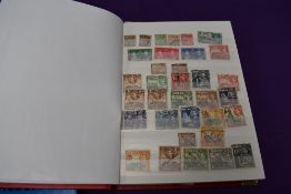 Two Stock Books of Commonwealth Stamps, George V to Queen Elizabeth II, most countries seen,