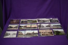 A collection of vintage Barrow In Furness Postcards, 24 in total, Railway Stations, Vickers