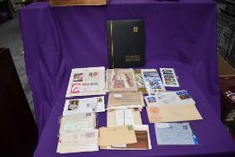 A small collection of GB early covers including 1947, 1950's etc, German WW2 Feldposts, NZ health