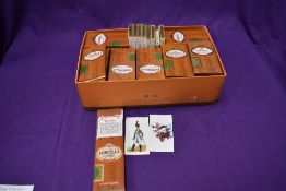 A box of Players Doncella Cigar Cards, some sets, many part sets, many duplication