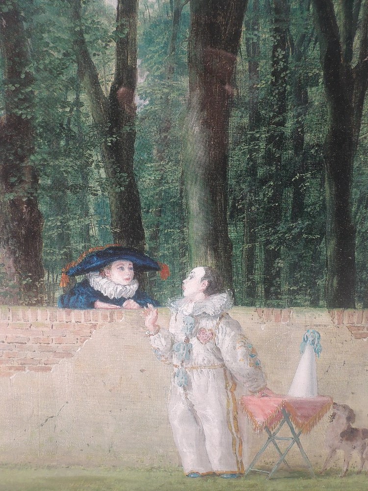 Two Ltd Ed prints, after Claude Harrison, Pierrot conversation fantasies, signed and num 30/500, - Image 2 of 3