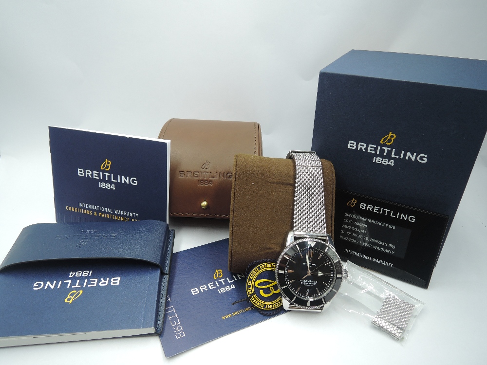 A gent's Breitling Superocean Heritage II B20 Chronometer automatic wrist watch (AB2030121B1A1) - Image 2 of 8