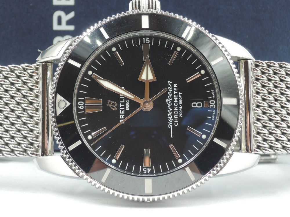 A gent's Breitling Superocean Heritage II B20 Chronometer automatic wrist watch (AB2030121B1A1)