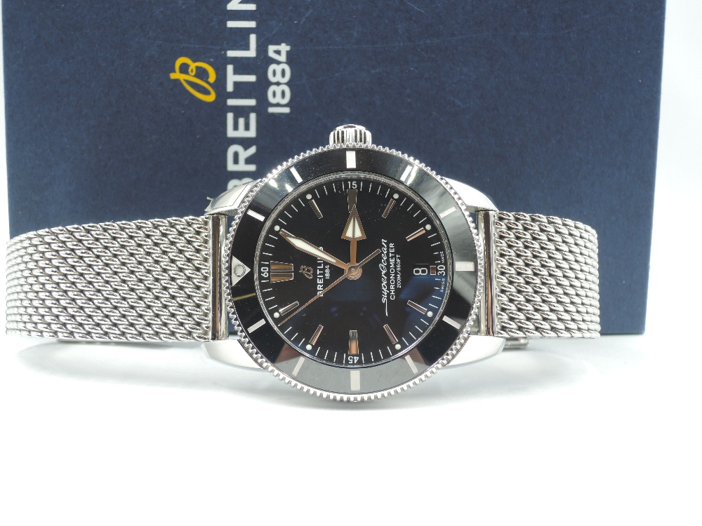 A gent's Breitling Superocean Heritage II B20 Chronometer automatic wrist watch (AB2030121B1A1) - Image 7 of 8