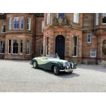 A classic motor car. An AC Buckland Sports Tourer, GFY707, manufactured 1949. The vehicle recently