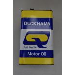 A Motor Oil tin for Duckhams classic cars