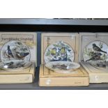 A selection of ceramic display plates by Tirschenreuth WWF