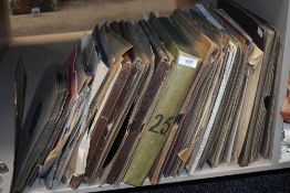 A large collection of shellac records, of classical interest and big band.