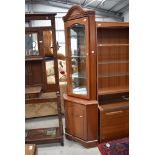 A reproduction corner display, Rossmore or similar, orginal price £650