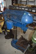 A machinist or engineers work shop pillar drill model MEM DP 220