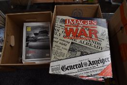 Two boxes of 1980's and later miscellaneous Military Magazines including Images of War etc