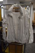 A ladies white Regatta waterproof jacket,new with tags,size 16.