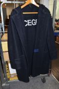 A vintage 1970s wool duffle coat bearing CEGB to inside,thought to be Central electricity generating