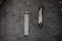 Two adjustable tripods.