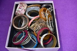 A selection of bangles of various forms