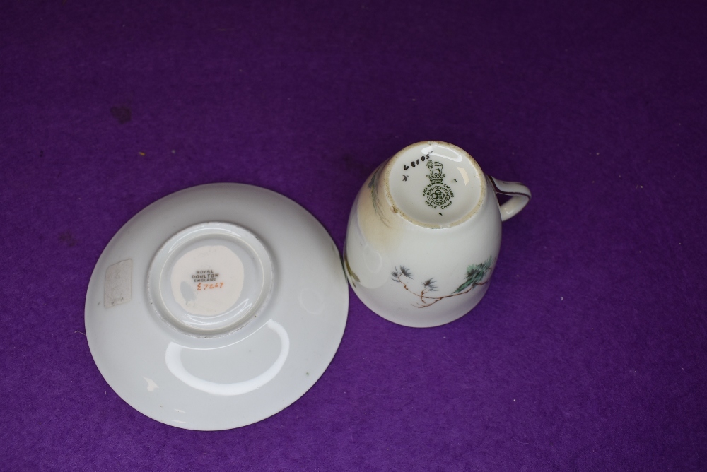 A collection of Royal Doulton amongst which are Niagara falls plate, fruit bowl with cottage and - Image 2 of 2