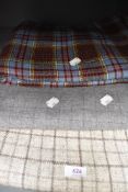 A selection of vintage wool/wool blend fabric, good quantities of each, various colours.