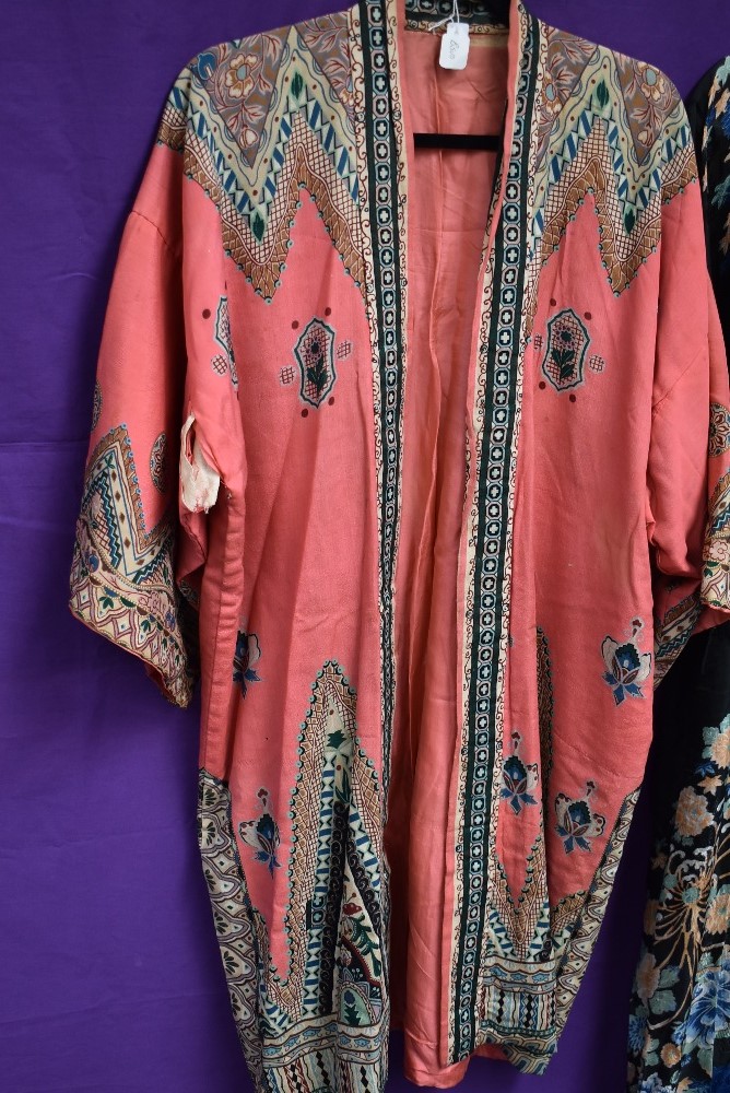 Two vintage kimono dressing gowns AF. - Image 2 of 4