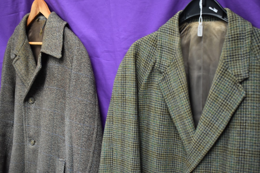 Two gents vintage 50s/60s wool or wool blend overcoats. - Image 3 of 3