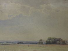 A pair of watercolours, William Hartley Waddington, Lakes landscapes, signed and dated 1925 and