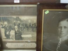 A photographic print of local military interest for the West Lancashire Territorial Forces dated