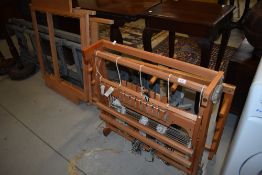 A modern weaving loom etc