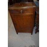 An early 20th Century mahogany side cabinet