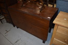 A 19th Century mahogany gateleg table