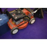 A Mountfield petrol lawnmower