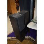 A pair of Celestion F2 speakers, cabinets a bit tatty but speakers look OK