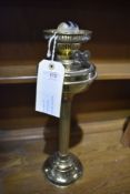 WITHDRAWN A Victorian style brass oil lamp base